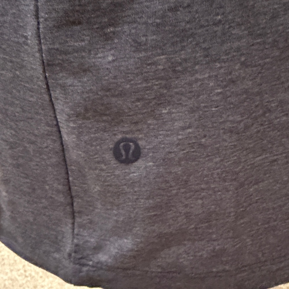 Lululemon Evolution long sleeve polo, XL, gray/purple, EUC, slim fit - Picture 4 of 7